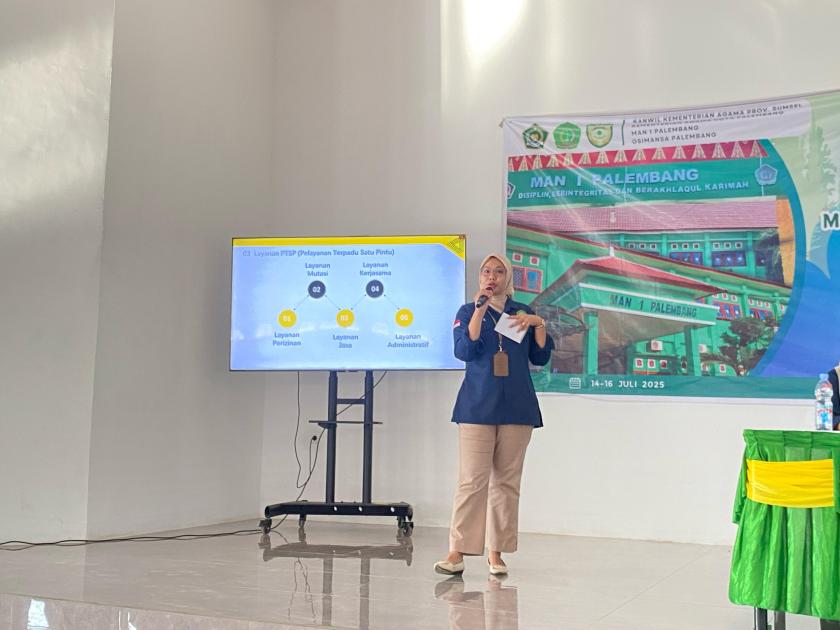Memasuki Tahun Ajaran Baru, Siswa Antusias Mengikuti MATSAMA MAN 1 Palembang