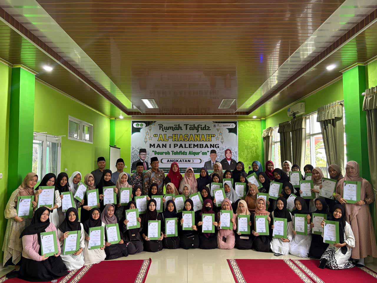 Langkah Menuju Kemandirian, Program Dauroh Tahfidz Al-Qur’an MAN 1 Palembang Telah Mencapai Angkatan 3