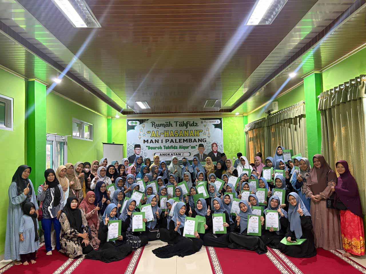 Penutupan Rumah Tahfidz Al-Qur’an Angkatan Kedua, MAN 1 Palembang Cetak Generasi Berjiwa Al-Qur’an