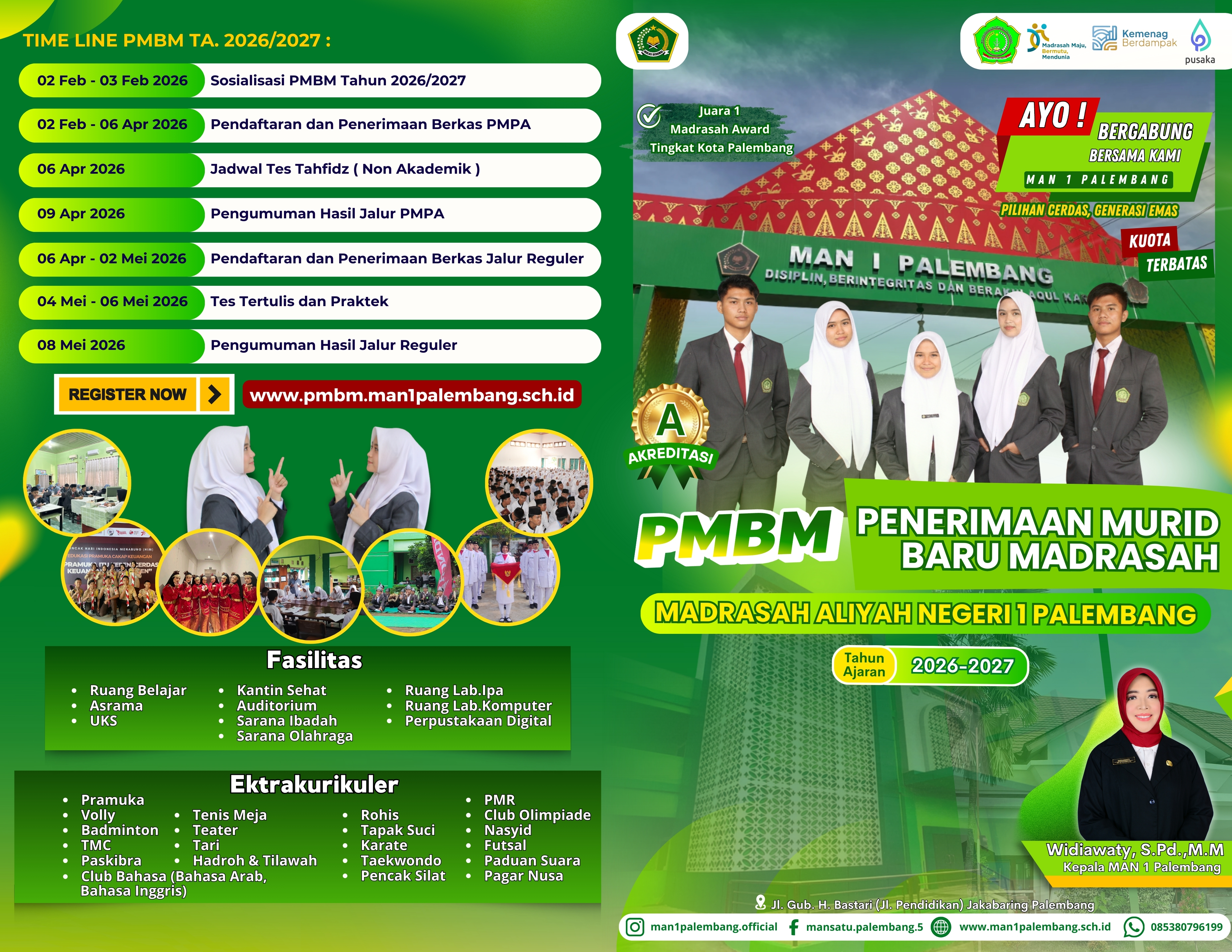 PMBM MAN 1 PALEMBANG TA. 2026/2027